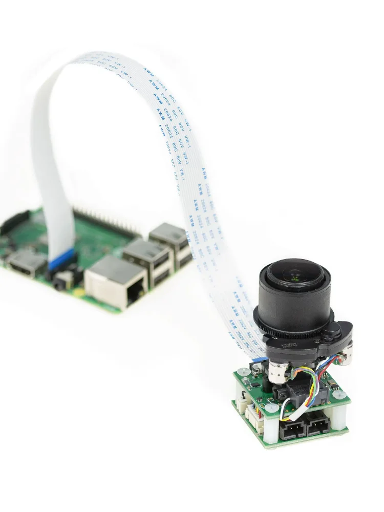 كاميرا FMT .Arducam 5MP 1080p  - مراجعة Raspberry Pi Global Shutter Camera Imx296 وسعره