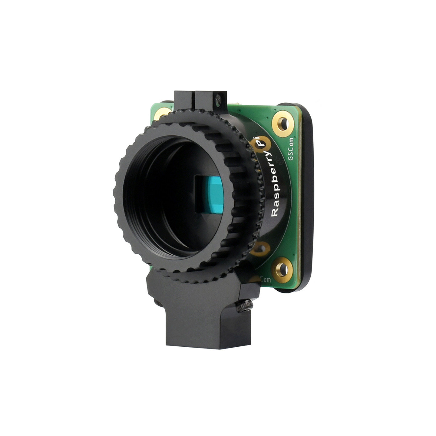 كاميرا وولي راسبيري باي الأصلي - مراجعة Raspberry Pi Global Shutter Camera Imx296 وسعره